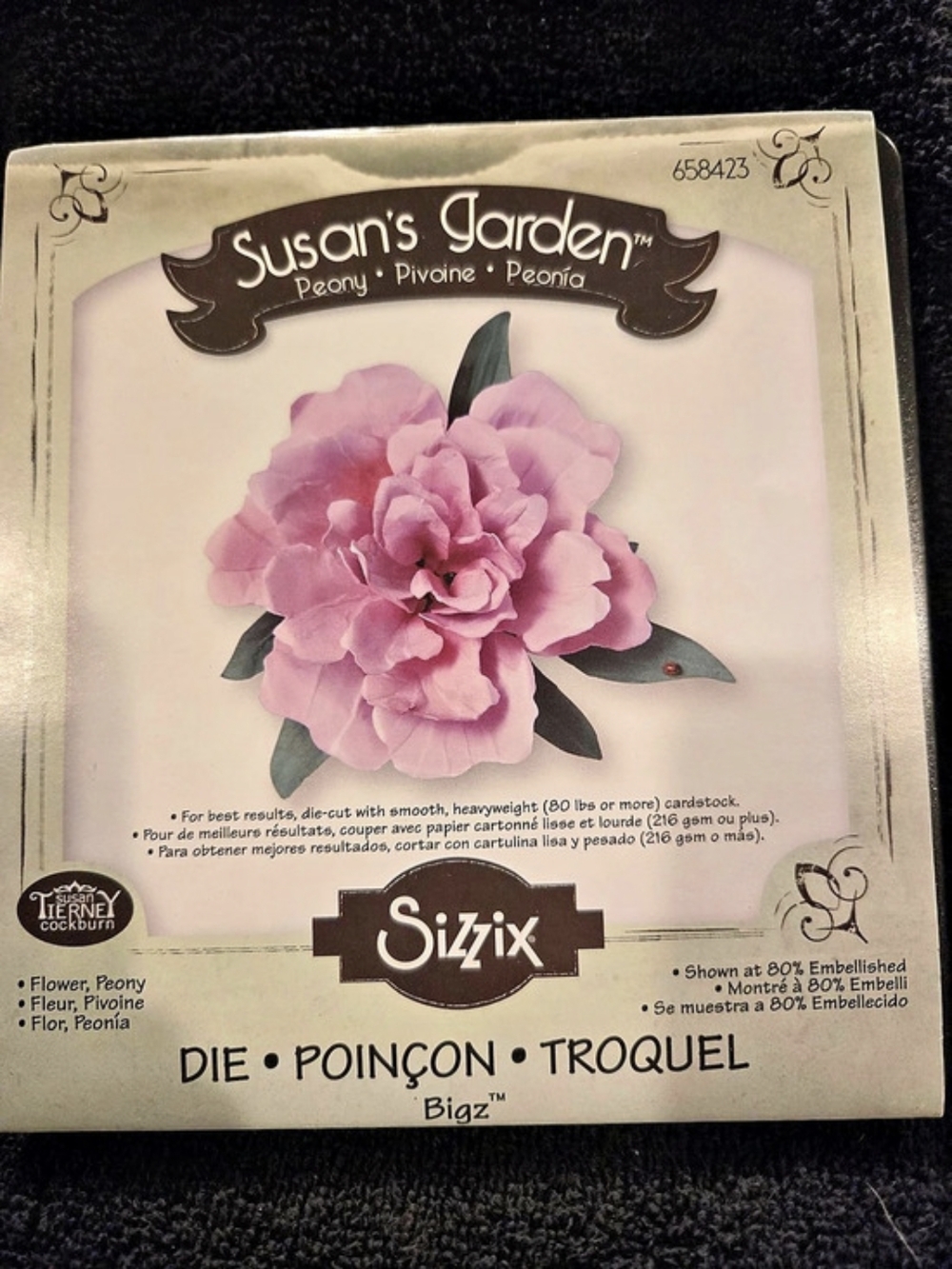 Sizzix Susan's Garden Peony Bigz Die